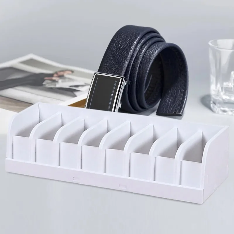 Men'S Accessories Wardrobe - Organizzatore per Cinture con 6/8/10 Scomparti,
