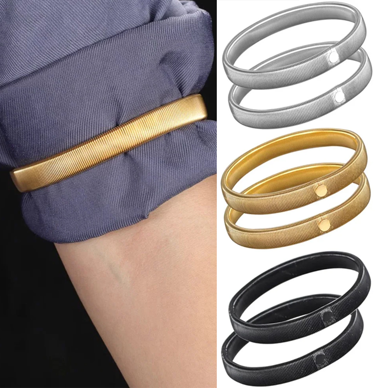 Men'S Accessories Clothing - Supporti elastici per maniche di camicia,