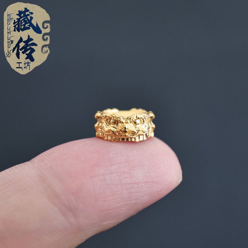 Men Accessories Ring And Bracelet - Anello distanziatore con motivo Garuda tibetano,