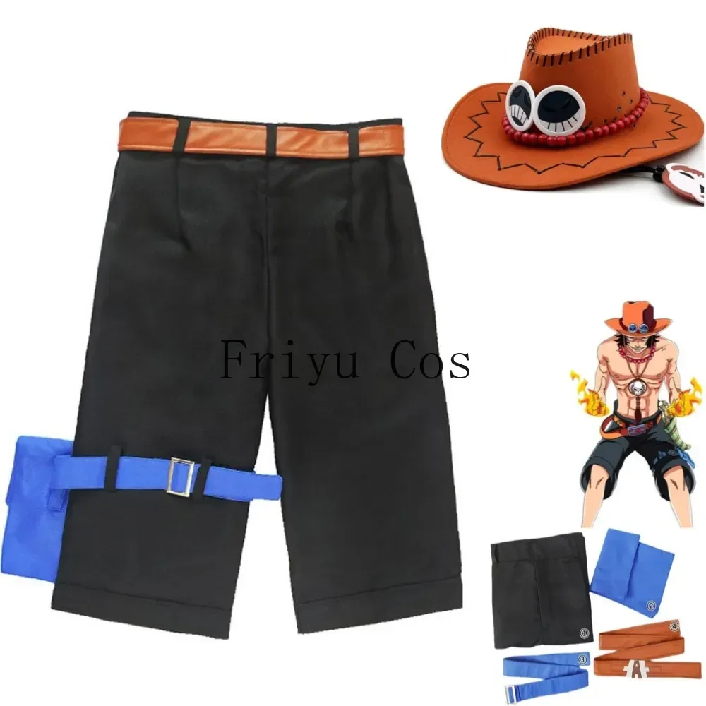 Men Accessories For Party - Anime Portgas·D· Ace Costume Cosplay Barba