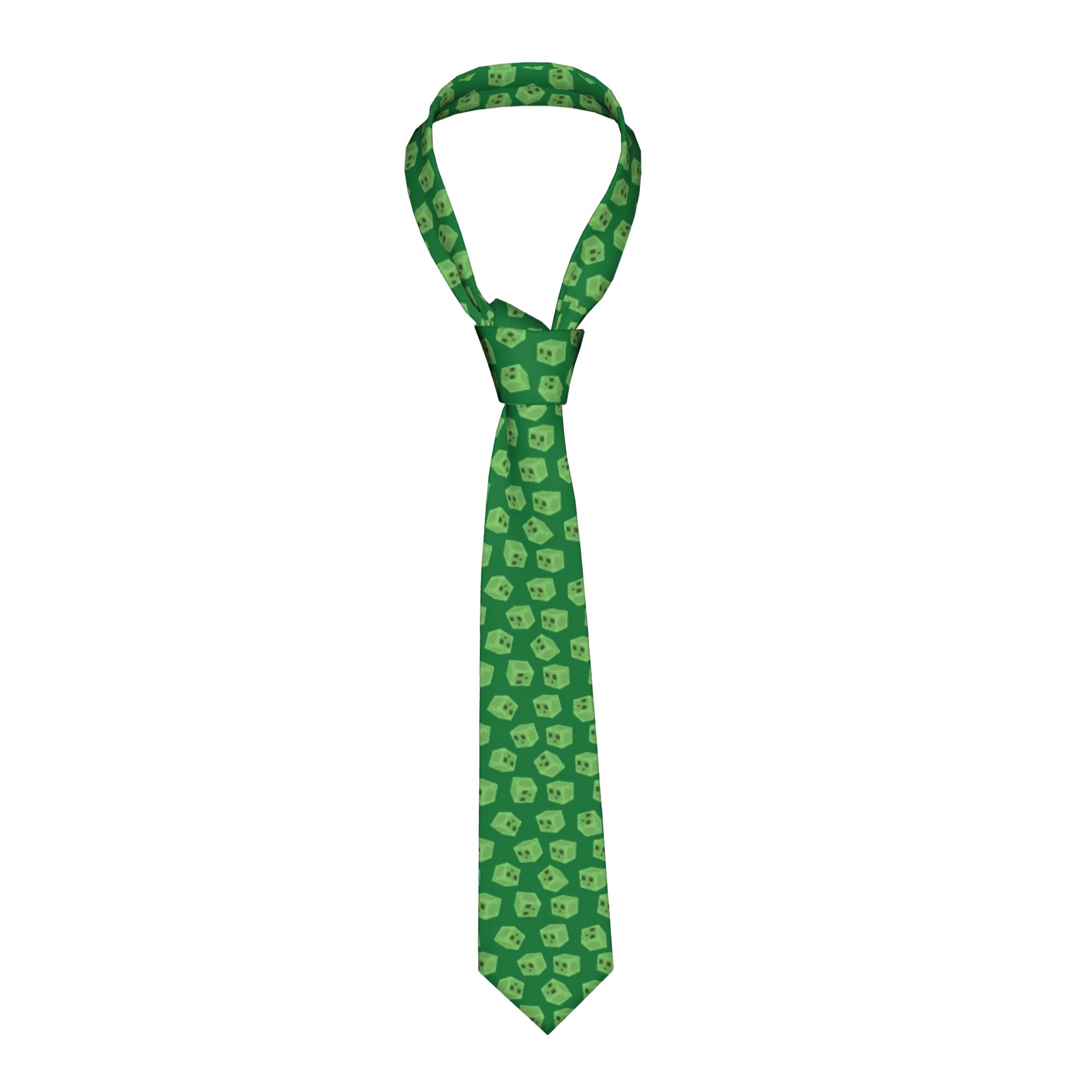 Men Accessories Wedding - Cravatta da Uomo con Motivo Slime