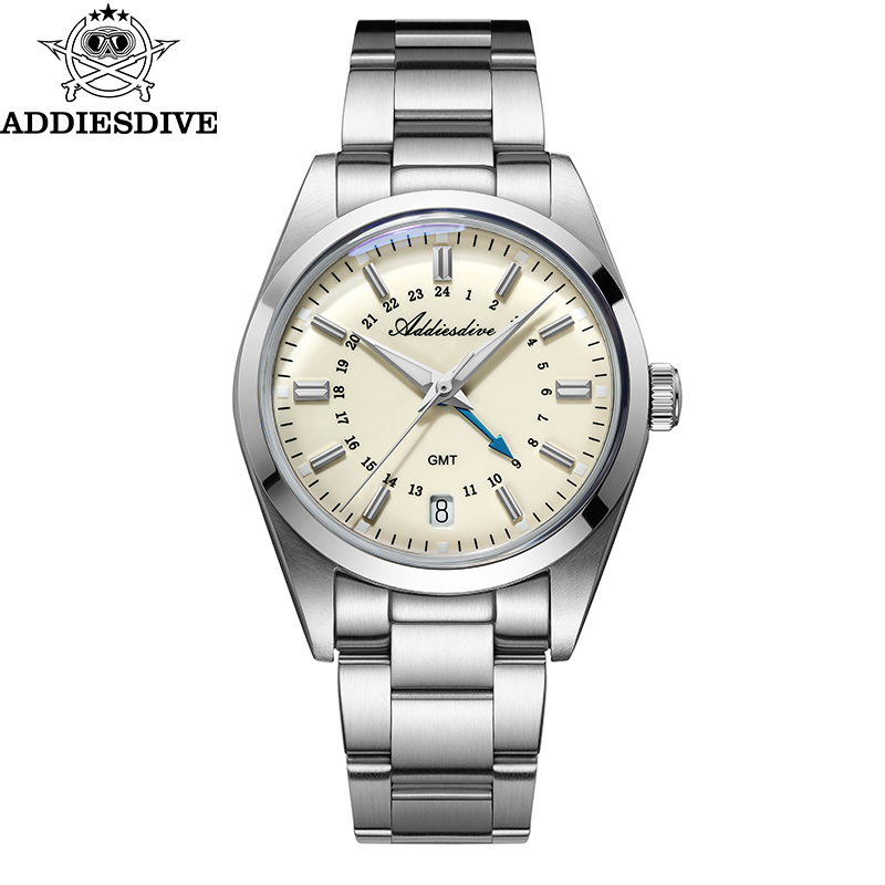 Men Accessories Jewelry - ADDIESDIVE Hot Brand 36mm Orologio GMT