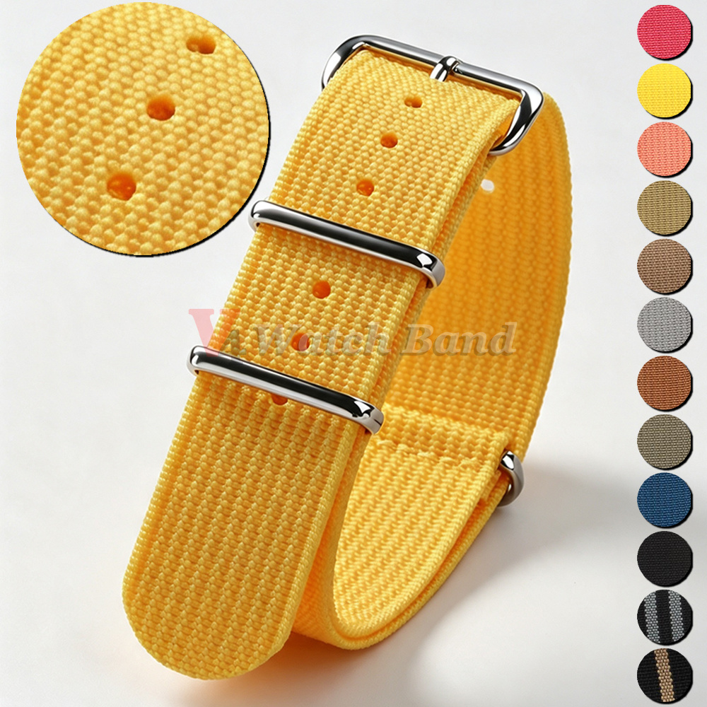 Men Accessories Ring And Bracelet - Cinturino per orologio in nylon da