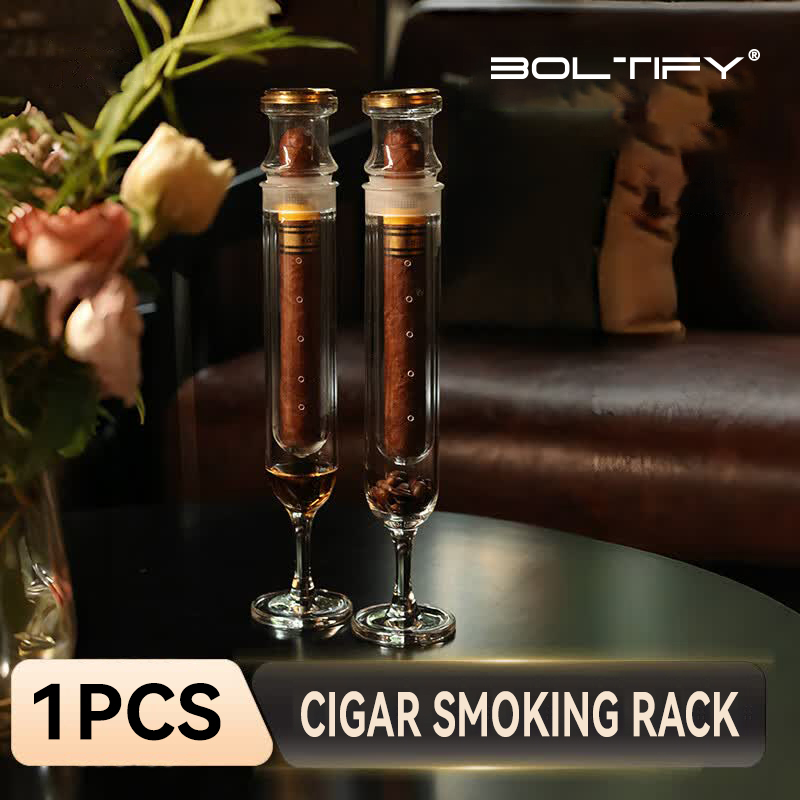 Cigar Cutter Set - BOLTIFY Tubo in Vetro per Incenso
