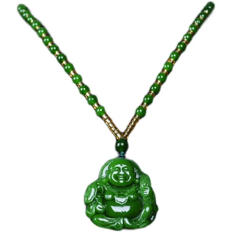 Cinese Verde Giada Buddha Mait - Men Accessories Jewelry recensione e prezzo