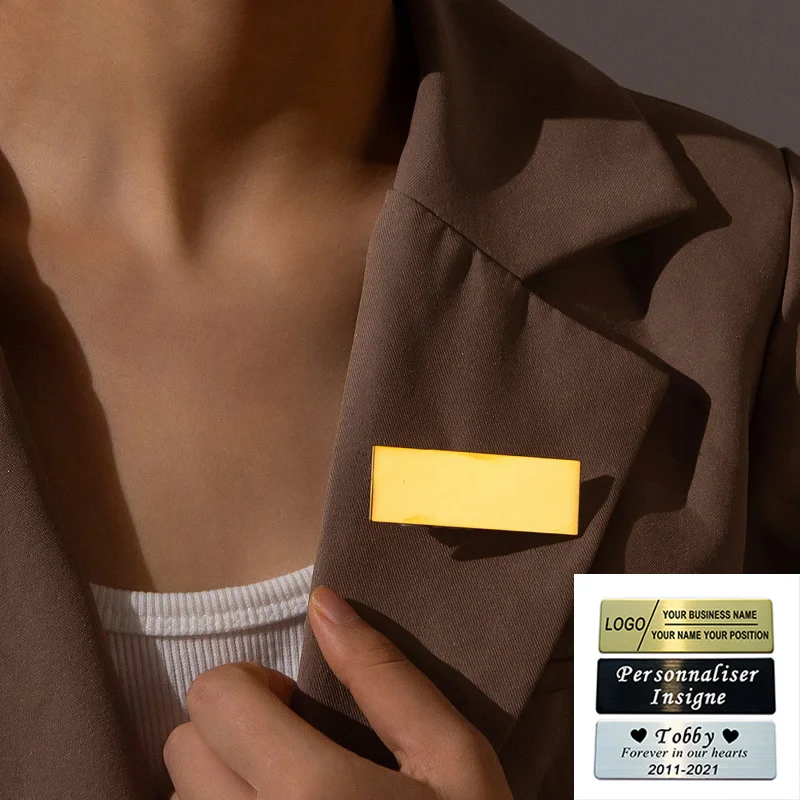 Spilla Personalizzabile con Lo - Men Accessories Brooch recensione e prezzo