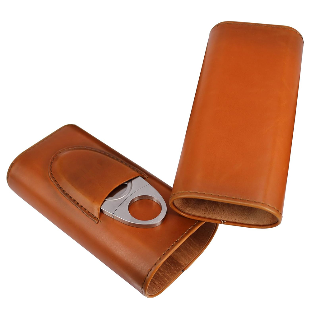 LMETJMA Portasigari in Pelle a - Cigar Cutter Set recensione e prezzo