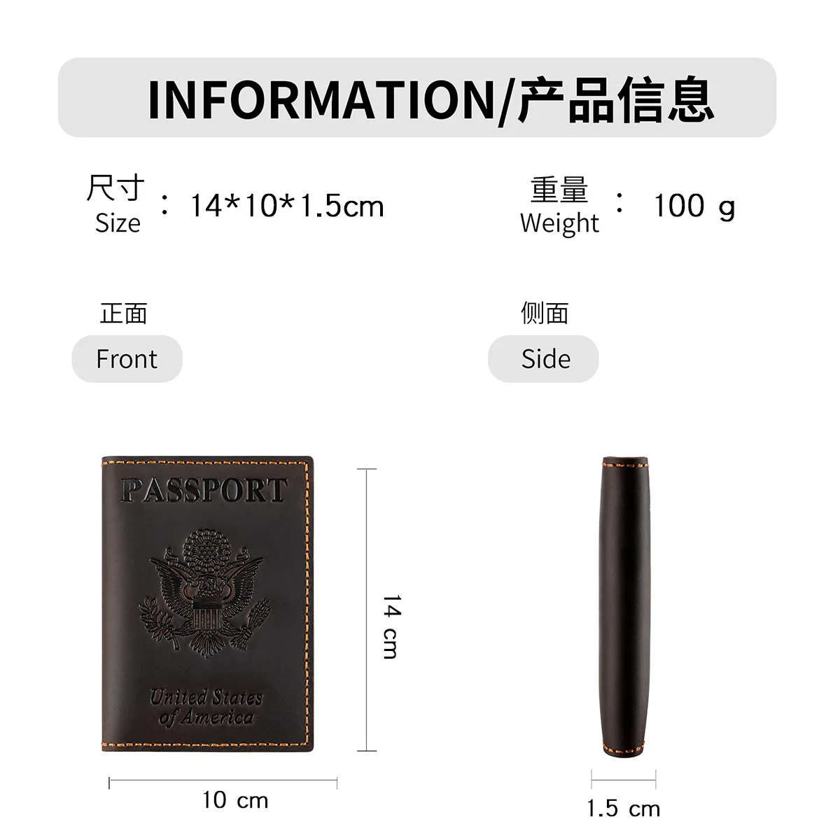 Portapassaporto con AirTag per - Men'S Accessories Essentials recensione e prezzo