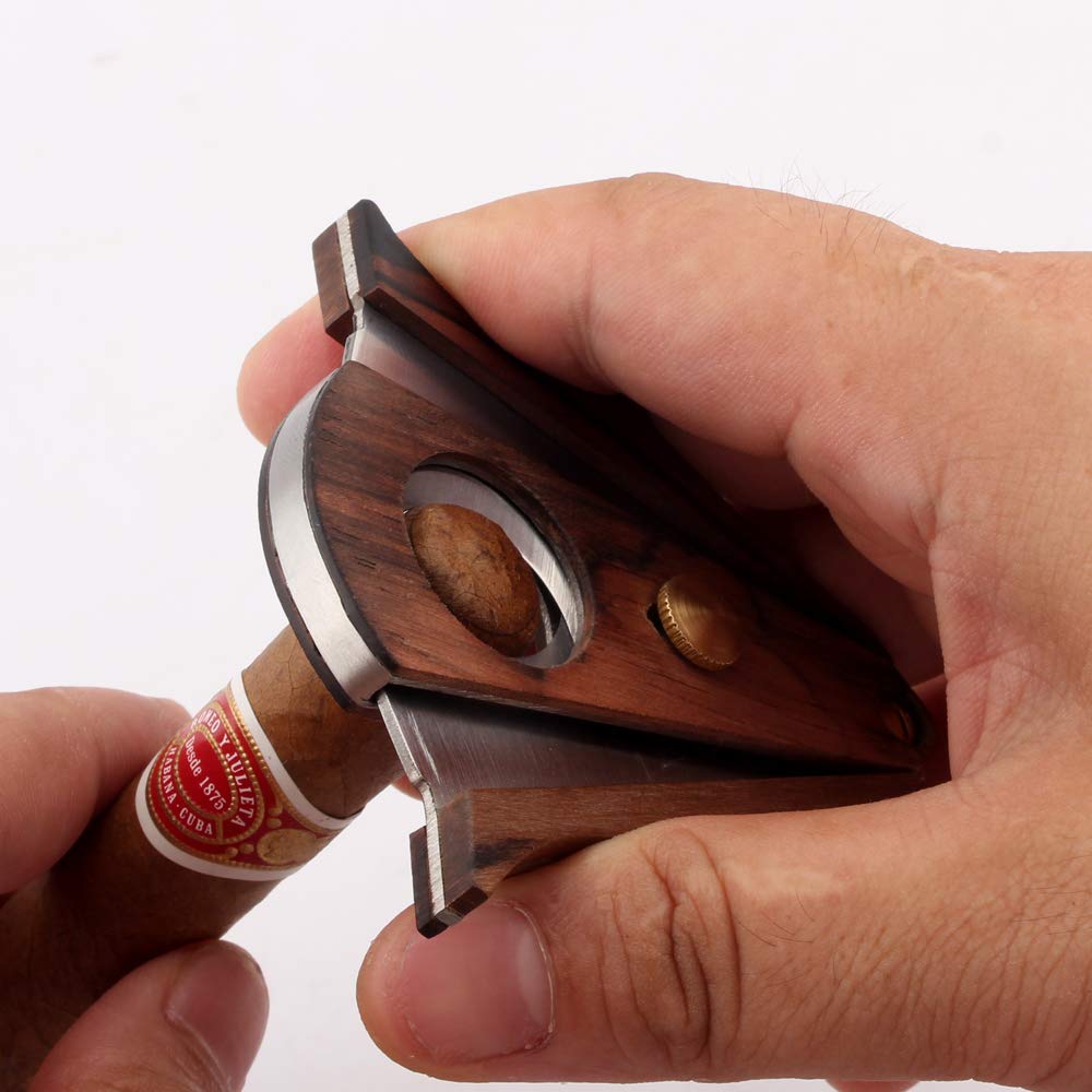 Forbici per sigari in legno Co - Cigar Cutter Set recensione e prezzo