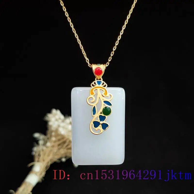 Collana con ciondolo in giada  - Men Accessories Jewelry recensione e prezzo