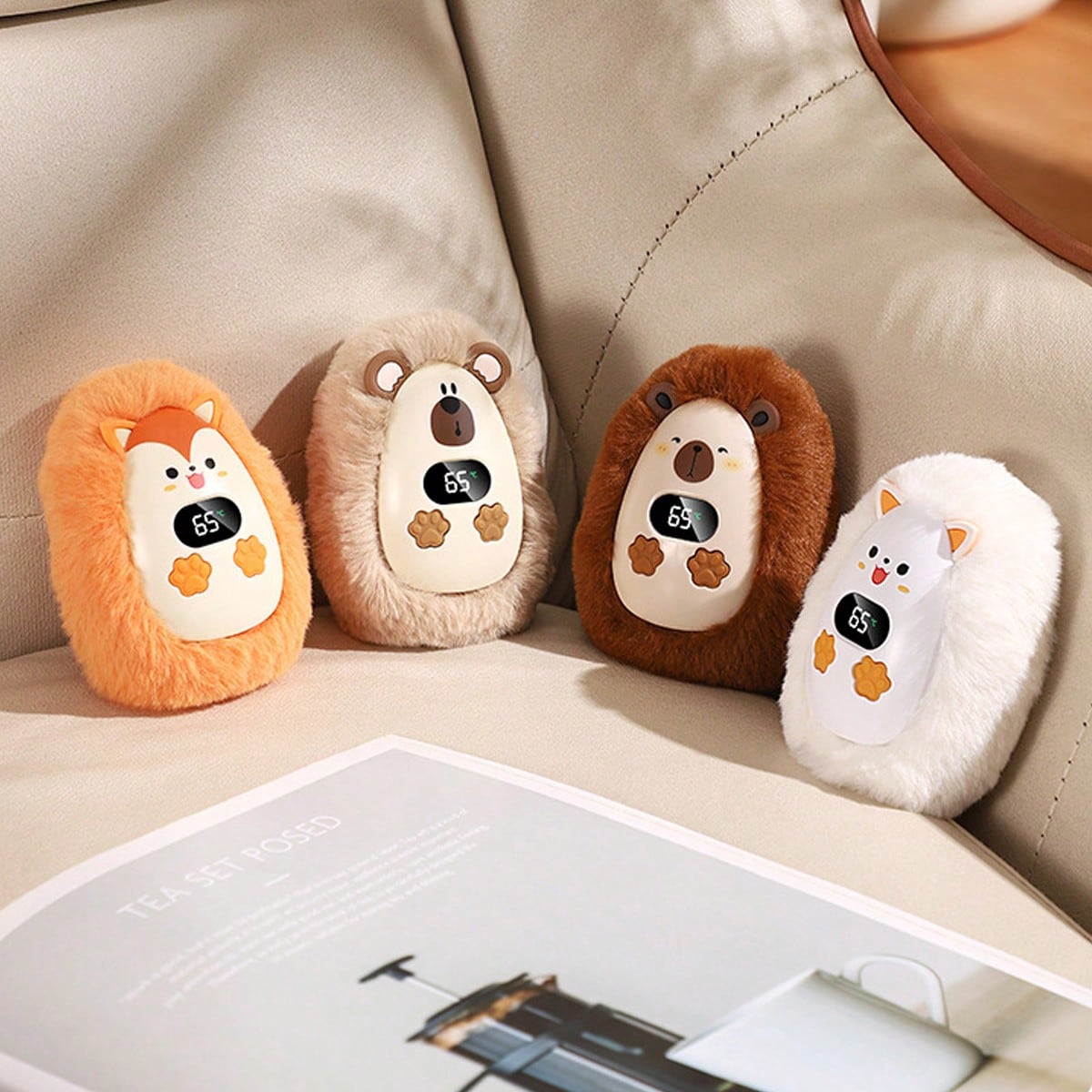 Mini Scaldamani in Peluche per - Men'S Accessories Essentials recensione e prezzo