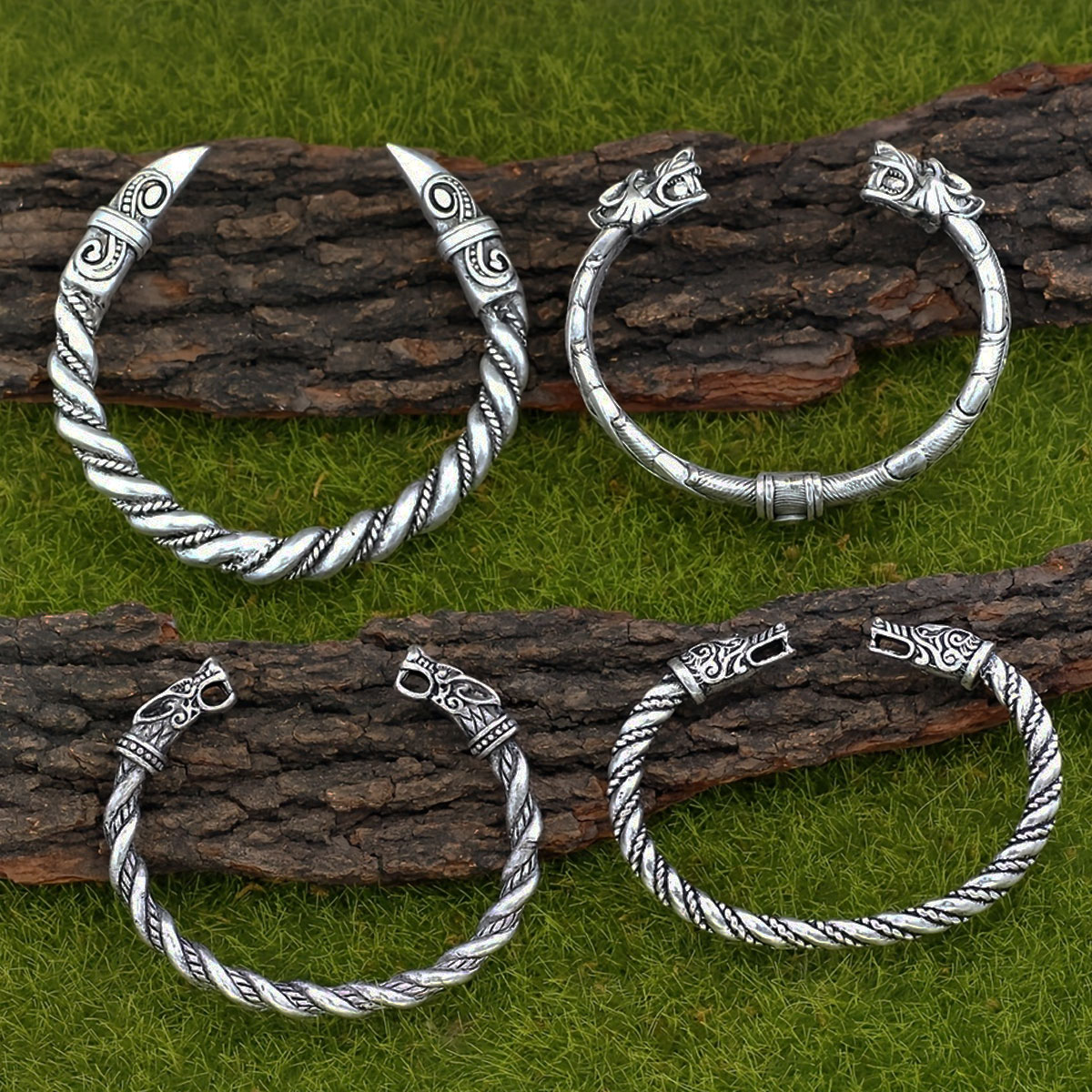 Set di braccialetti a becco di - Men Accessories Ring And Bracelet recensione e prezzo
