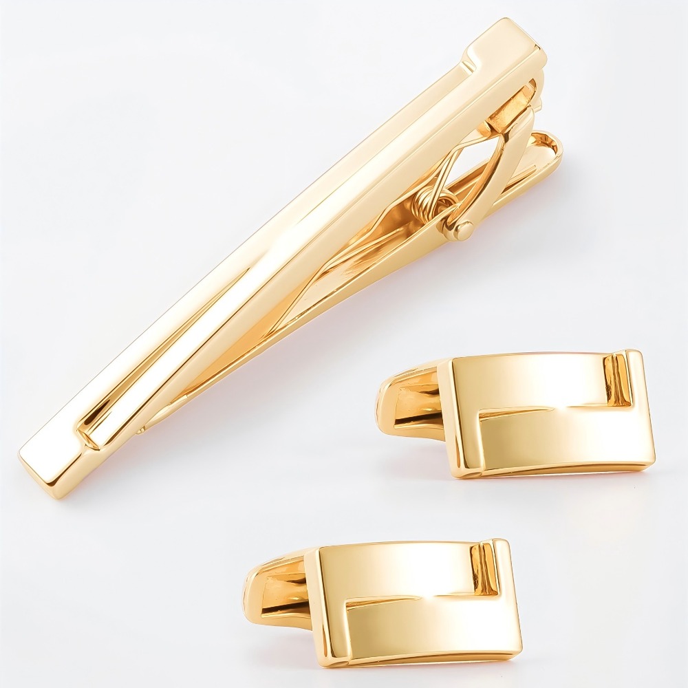 Set di Gemelli da Uomo Lucidi  - Men'S Accessories Essentials recensione e prezzo