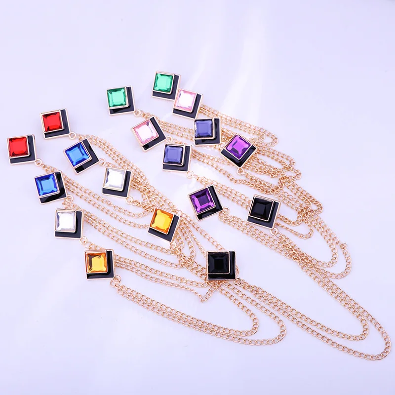 Spilla con Catena di Cristalli - Men Accessories Brooch recensione e prezzo