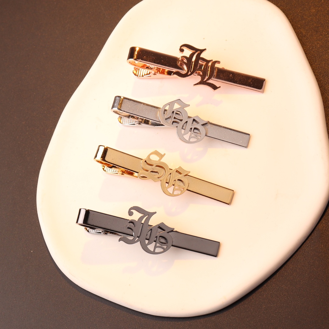 Fermacravatta con iniziali con - Men Accessories Wedding recensione e prezzo