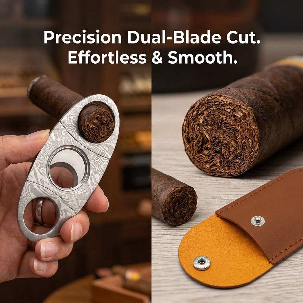 Tagliasigari Manuale in Acciai - Cigar Cutter Set recensione e prezzo