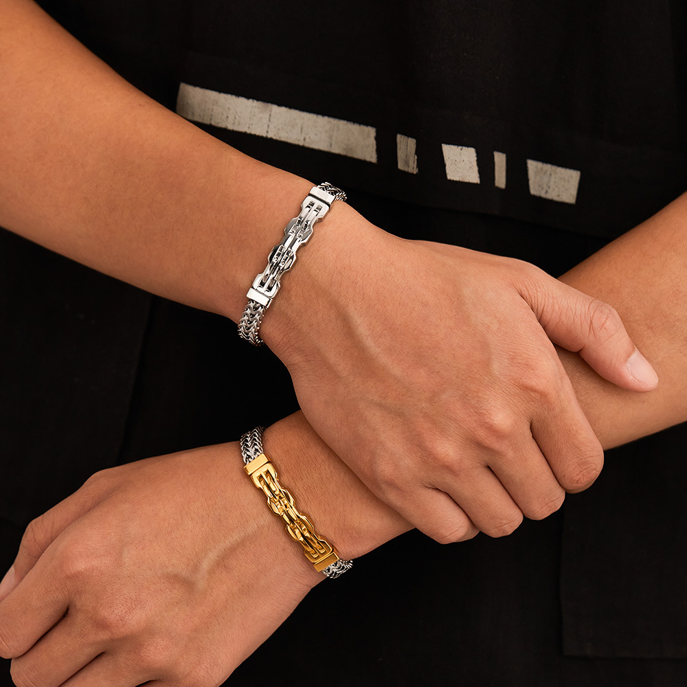 Bracciale da Uomo in Acciaio I - Men Accessories Pk recensione e prezzo