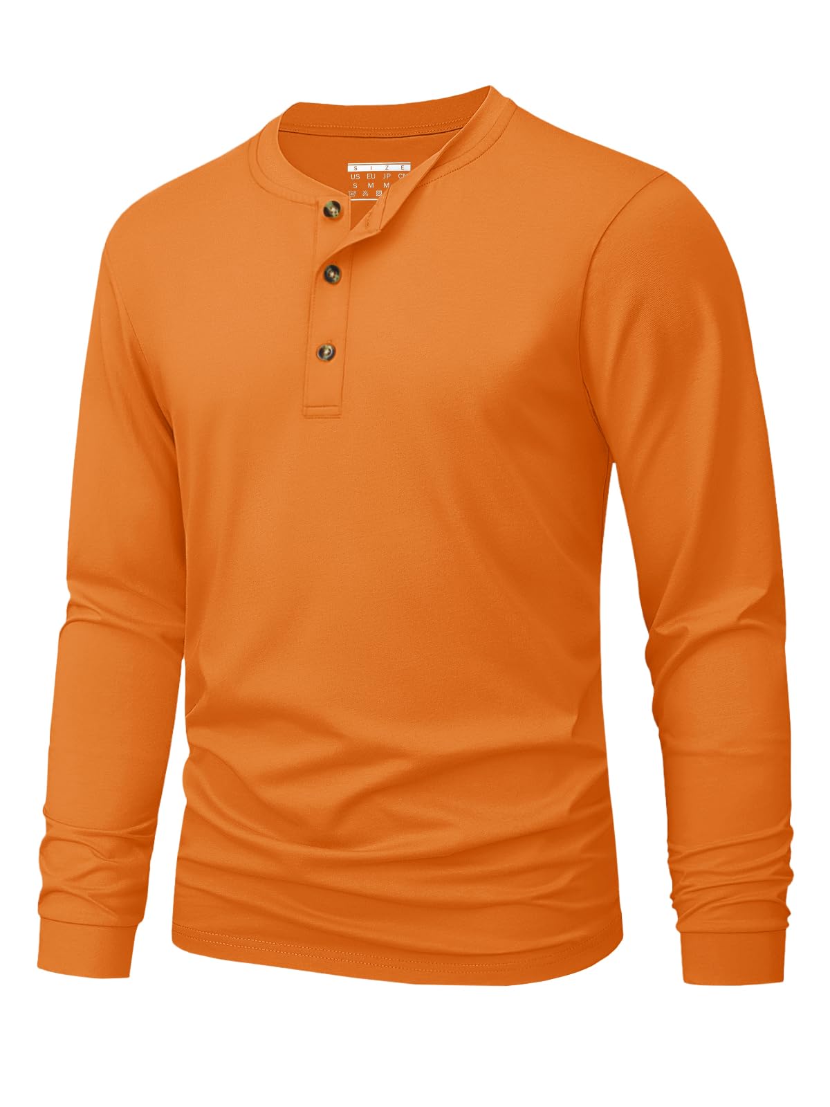 T-shirt Henley da uomo, tinta  - Men'S Accessories Clothing recensione e prezzo