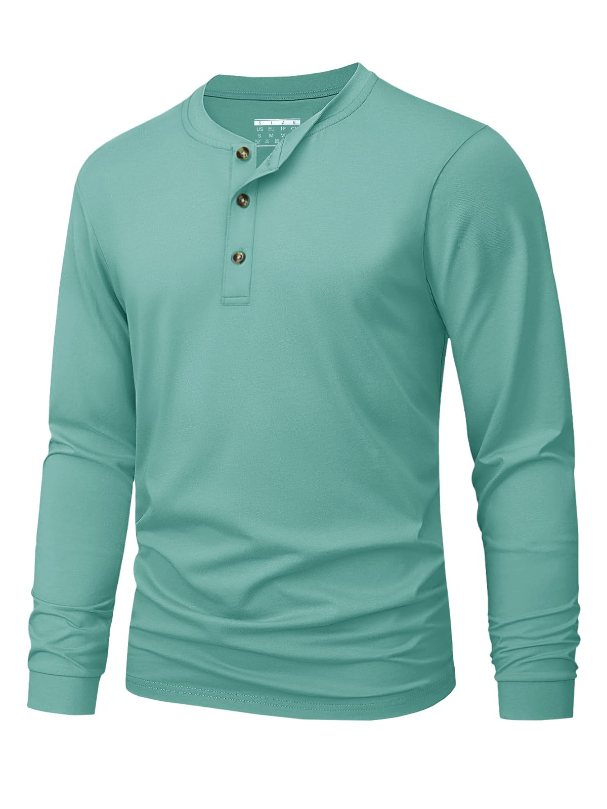T-shirt Henley da uomo, tinta  - Men'S Accessories Clothing recensione e prezzo