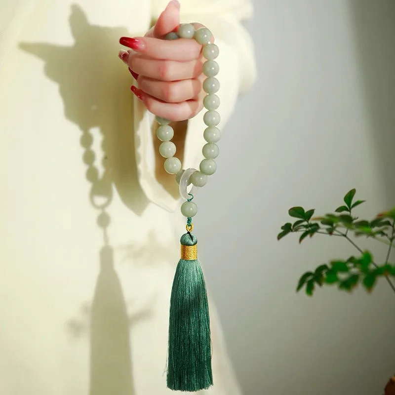 Green Jade Stone 12mm Beads na - Men Accessories Jewelry recensione e prezzo