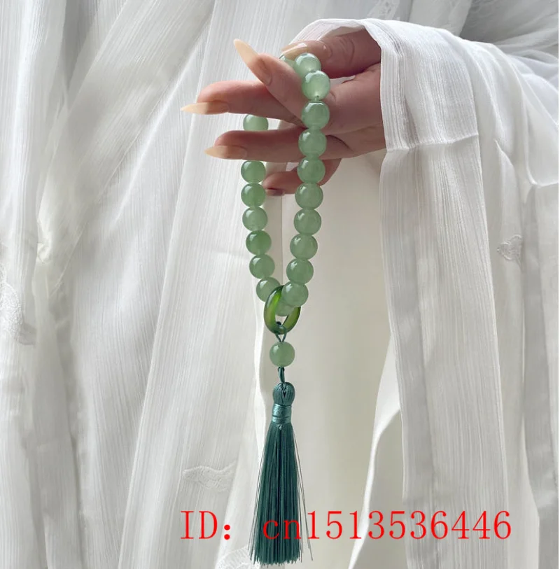 Green Jade Stone 12mm Beads na - Men Accessories Jewelry recensione e prezzo